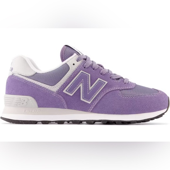 New Balance Shoes - New Balance 574 Purple with Grey